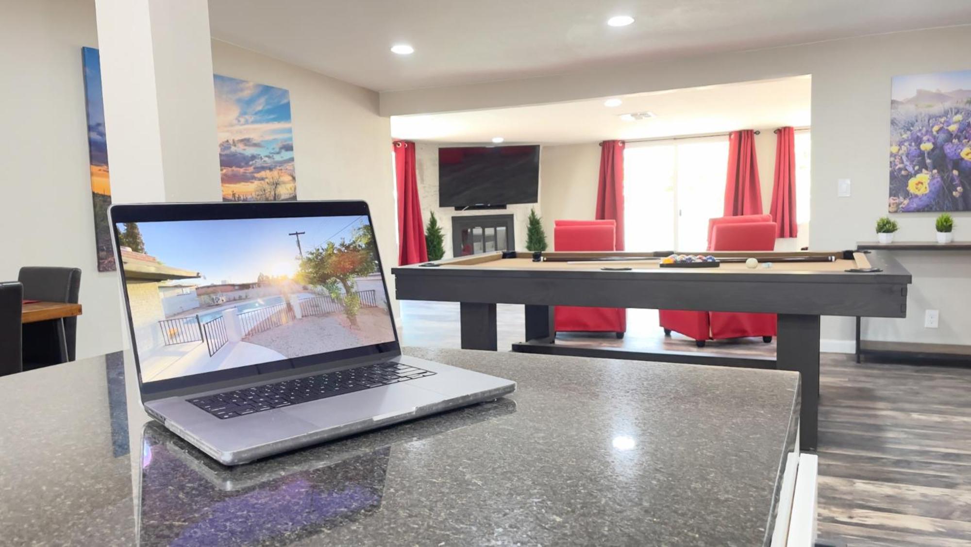 Private Home - Heated Pool, Billiards, Darts, Foosball, Fireplace, 5 Smart Tvs, Bbq, Cotton Bedding - The Saguaro Sanctuary, Pool Heat Optional Tucson Buitenkant foto